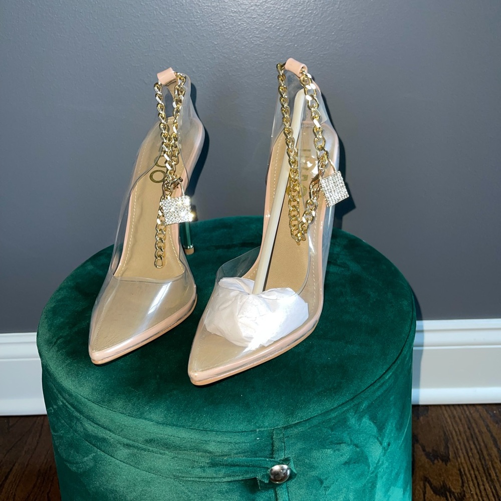 EGO transparent Heels